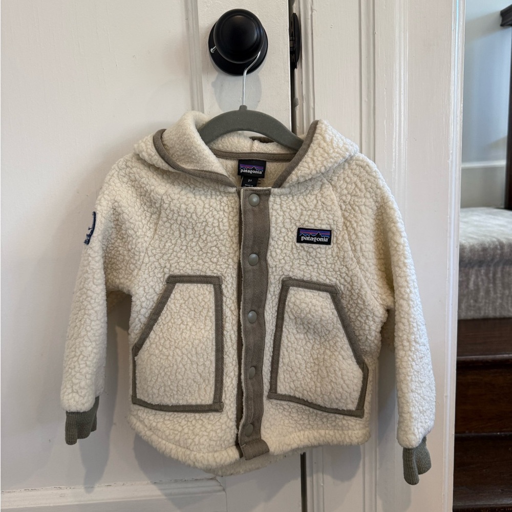 Patagonia Retro Pile Jacket - Toddler 2T in Natural